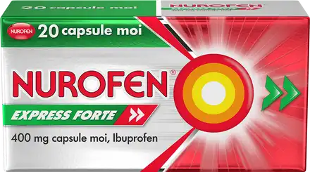 Nurofen Express Forte 400mg cps.moi x 10 -Reckit